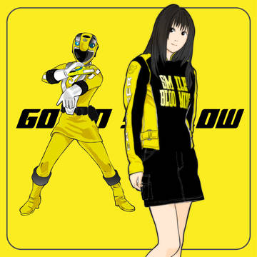 ゴーオンジャーからゴーオンイエロー描いてみた♪