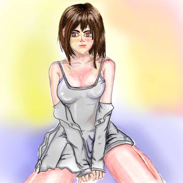 Staring