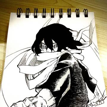 ヒロアカの模写