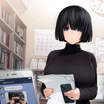 何故か毎日下着の色を報告してくる漫画のアシスタント