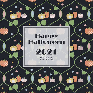 ハロウィン2021 パターンイラスト