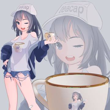勝手に絵を描く