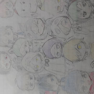 めっちゃ前に書いた絵