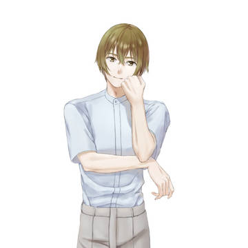 思考、また微笑み