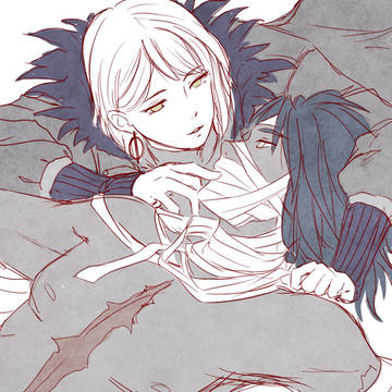 A prince and his companion