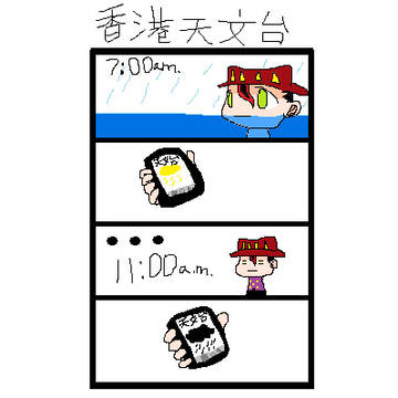 [四格梗圖#1]香港天文台