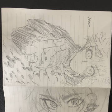 五条悟 練習 らくがき