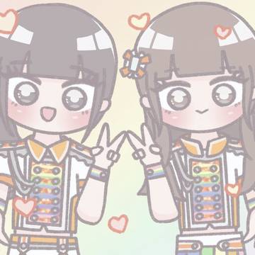 虹コン 橙色担当！！