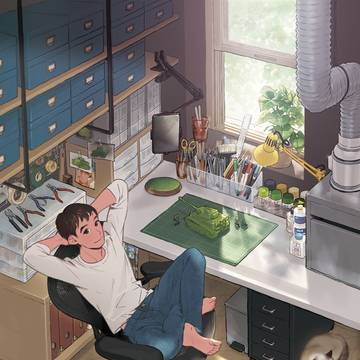 月刊アーマーモデリング、表紙