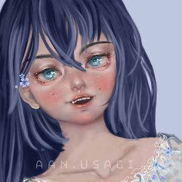 青