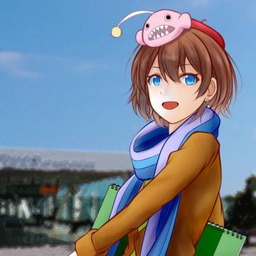 秋のお出かけ茨ひよりさん