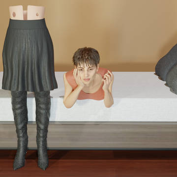 Anna cosmetic legs