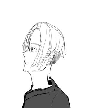 同じ構図で描いた