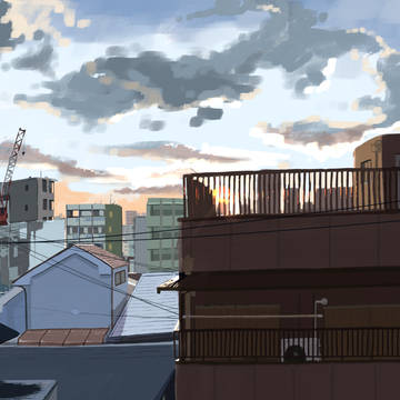夕焼け