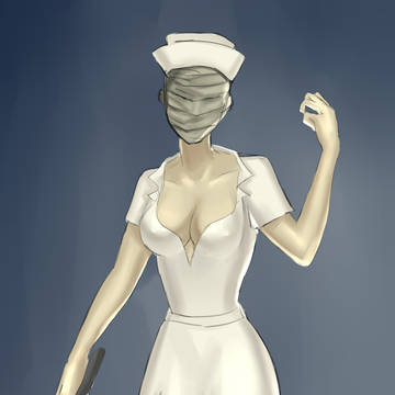 Bubble Head Nurse