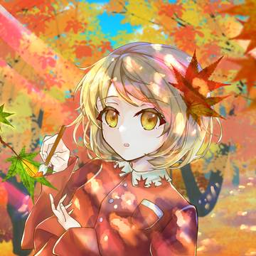 紅葉を司る神 秋静葉
