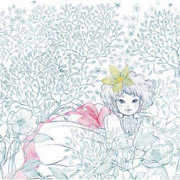 花とリボン