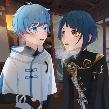 行秋重云贴贴