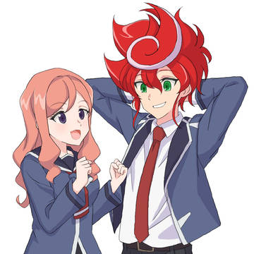 新導くんとクミちゃん