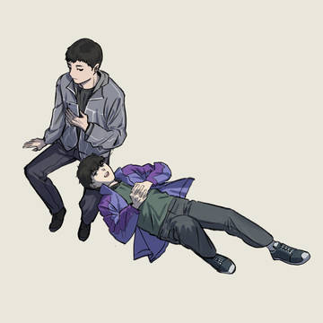 ジュノヨル落書き