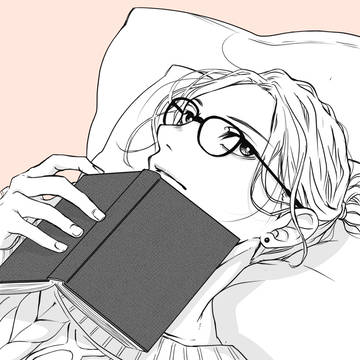 男子イラスト　練習絵（6）