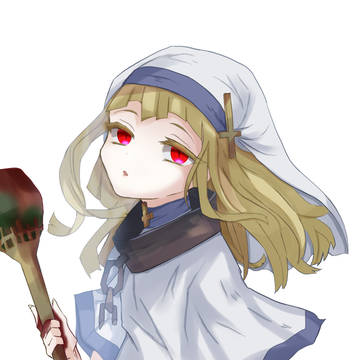 神を信じる少女