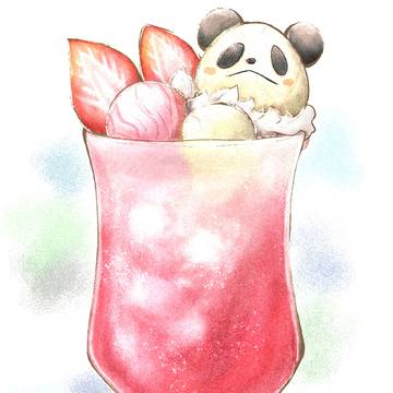 パンダ絵