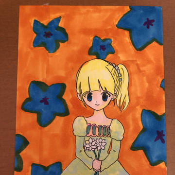 神々しくなりたい白い花の毒の少女