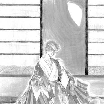 挿し絵みたいに描いてみました