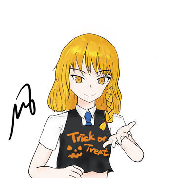 ハロウィンまりさちゃん