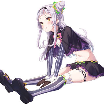 お座りシオンちゃん