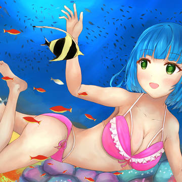 Dancing with many fish