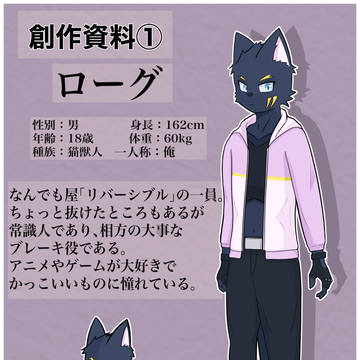 うちの子キャラシート　ローグ