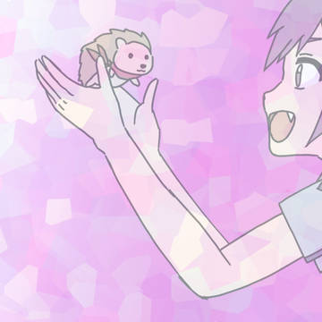 ショータと戯れる悠希