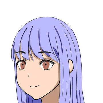 斜め顔の練習・1回目