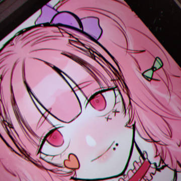 地雷系？落書き