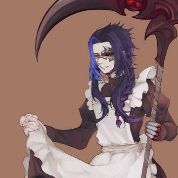 Kayn's maid outfit
