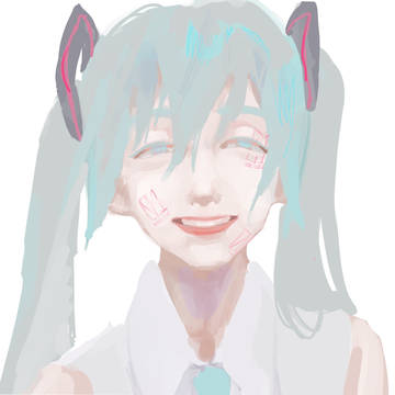 ボカロの笑顔