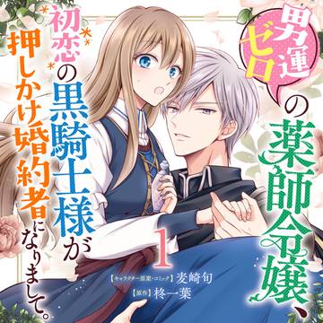 【重版】「男運ゼロの薬師令嬢〜」第１巻のお知らせ