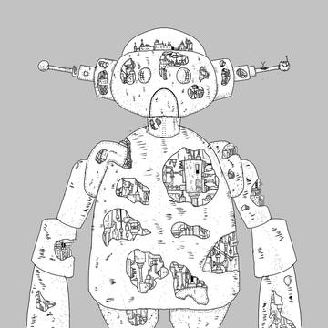 ガラクタロボット ~おでん屋発見~
