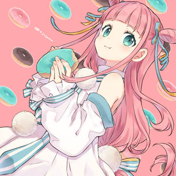 甜甜圈少女