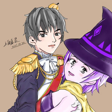南瓜王子與女巫(カボチャと魔女)