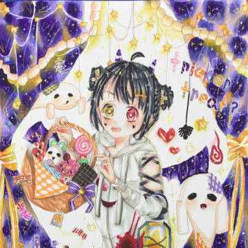 YouTubeチャンネルへのリンク&ハロウィンイラスト