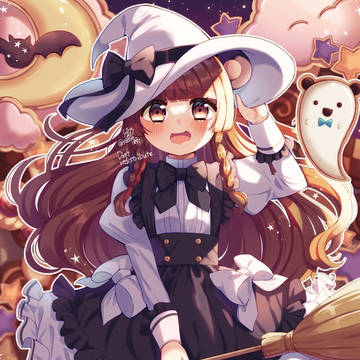 くまみみ魔女っ子メイドのハッピーハロウィン