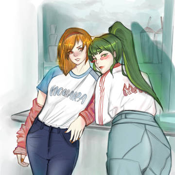 Nobara and Maki - Jujutsu Kaisen