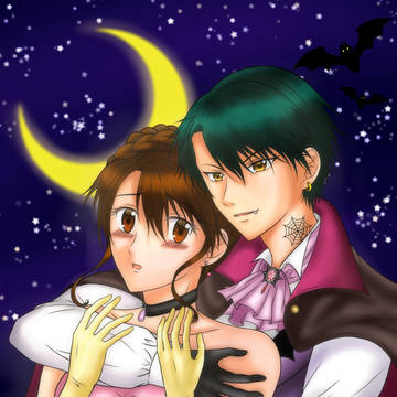 逃がさない…オレに吸われて？/大人リョ桜ハロウィン2021