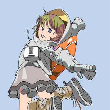 宇宙系女子