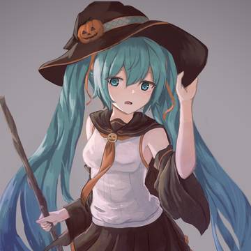 ハロウィンミクさん