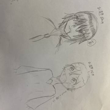 友達の依頼で描いたイラスト