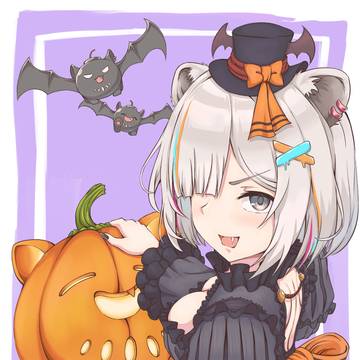 獅白ぼたん Halloween